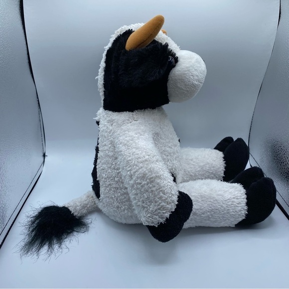 The Bear Factory 2001 Vintage Cow Plush Stuffed Animal Pouch For Scent Lovey - Picture 4 of 8